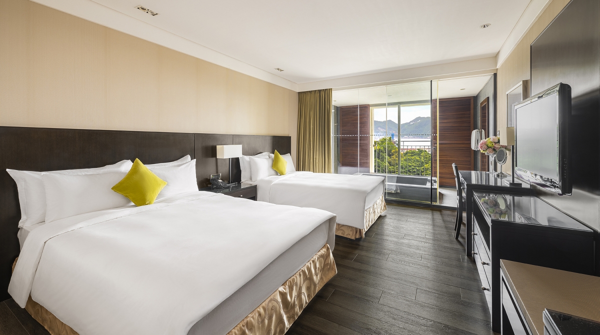 【蘇澳瓏山林飯店】西式四人房